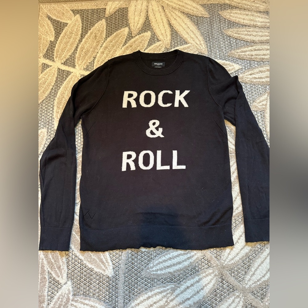 Black Rock & Roll Sweater L